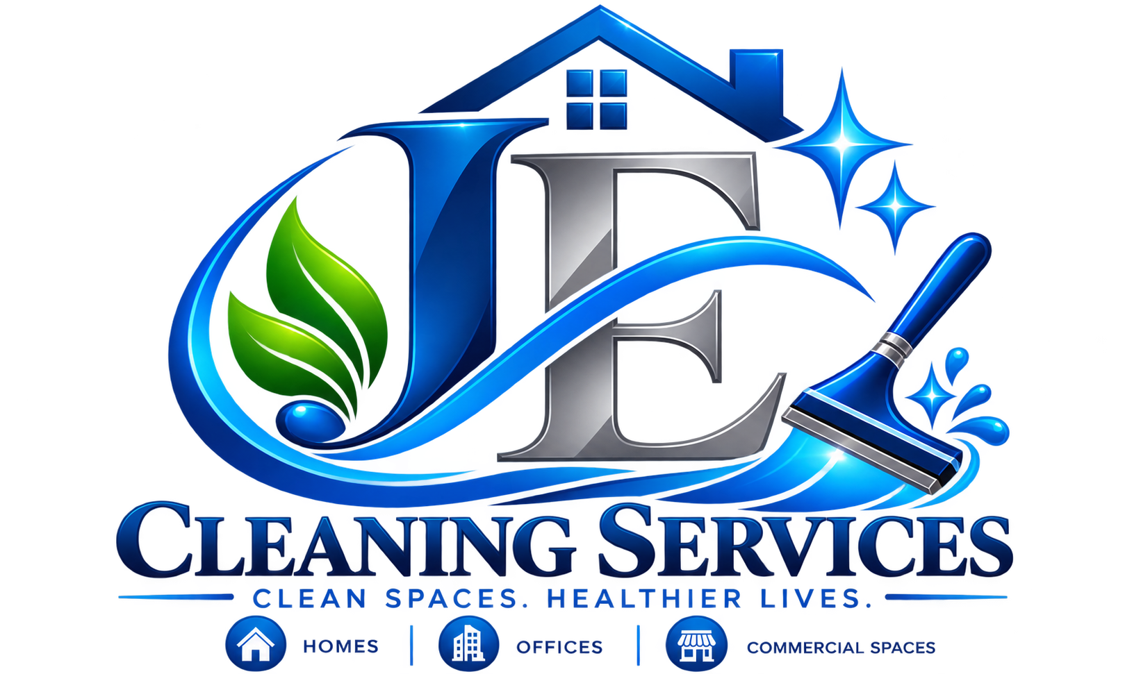 JE Cleaning Services logo